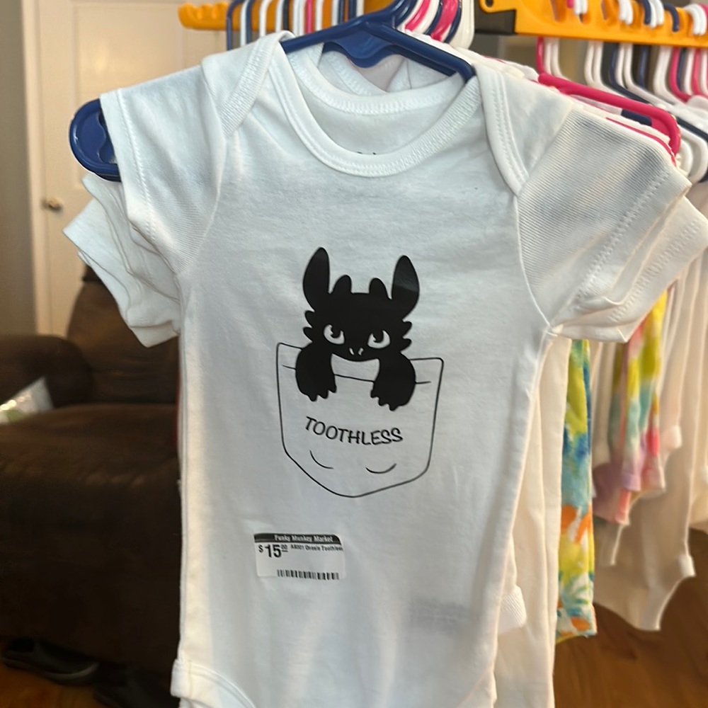 Toothless onesie!